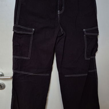 Pantalon cargo noir