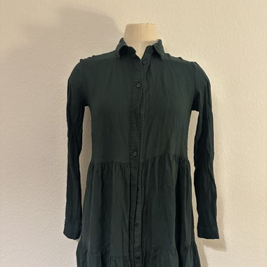 Stradivarius Kleid grün 
