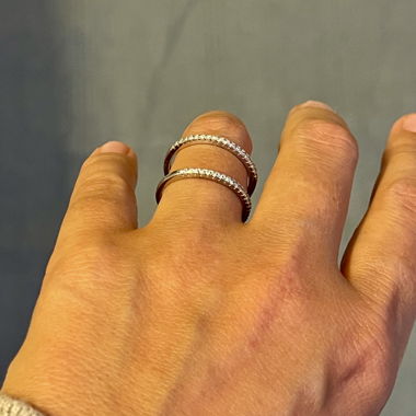 Set mit Silber-925-Ringen