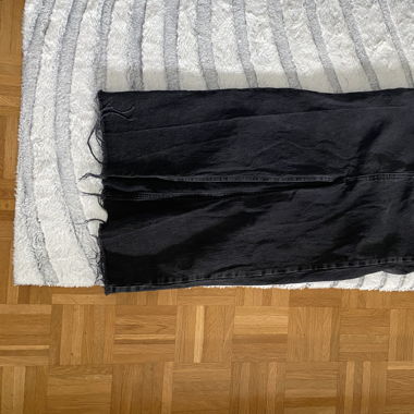jupe longue en jeans