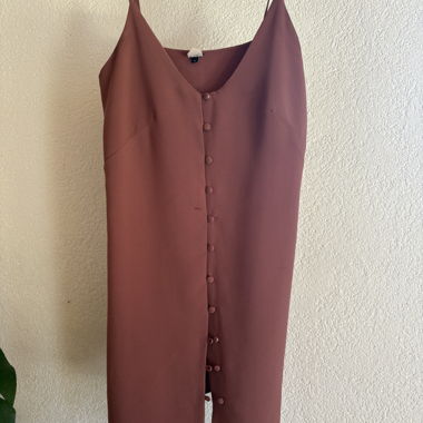 Rio's local brand Rue slip dress