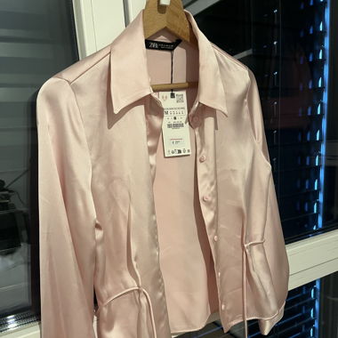 Blouse Zara rose pale 