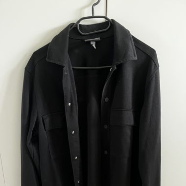 chemise noir - style veste 