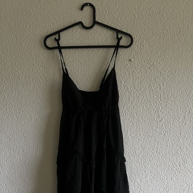 Luftiges Sommerkleid / Strandkleid Schwarz