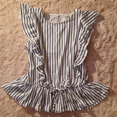 Striped blouse size L