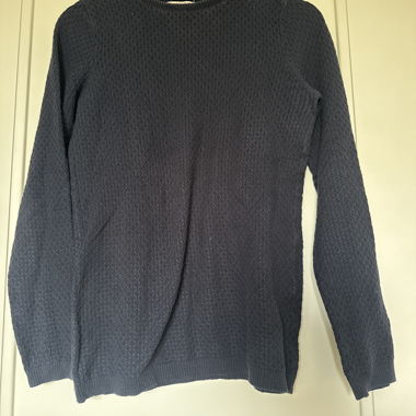Dark Blue Knit Sweater