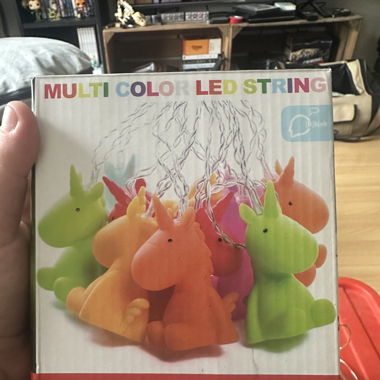 Einhorn Lichterkette