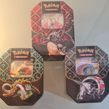 Pokemon TCG Paldean Fates Tin Boxen Set EN
