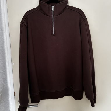 Pullover with zipper from Qunto