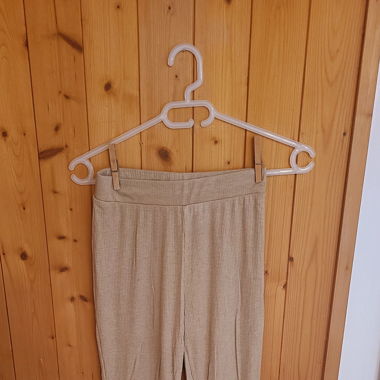 Stoffhose beige
