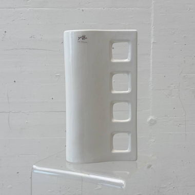 Design vase made of porcelain by Sandra Rich, 2000s