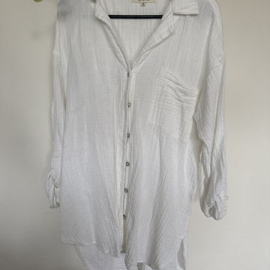 Weisse Rip Curl Bluse XS