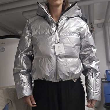 Aimn Skijacke Silver