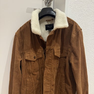 Cord-Stoff Herbst Jacke