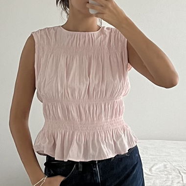 Pink top