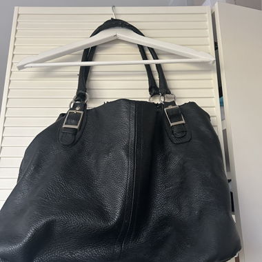 black vintage bag