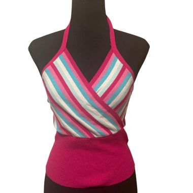 Top Original Y2K Party Guess Halterneck (S-M)
