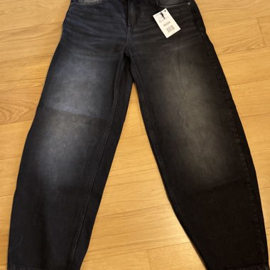 Bershka Black Baggy Balloon Jeans