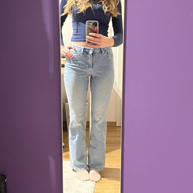 Jeans a zampa vintage