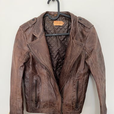 Veste cuir