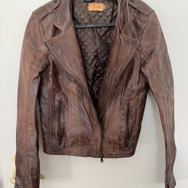Veste cuir