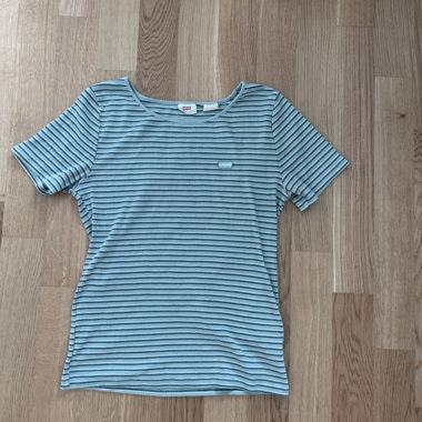 Gestreiftes T‑Shirt Levi’s grün Grösse S