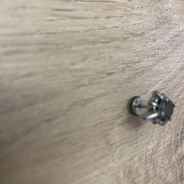 Men's surgical steel earring (new)