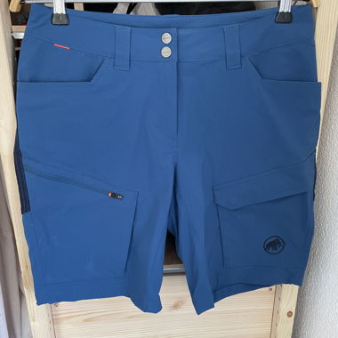 Shorts da trekking Mammut blu