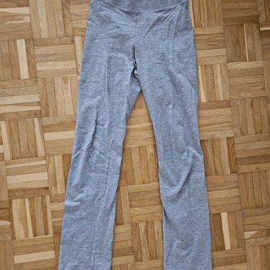 Graues Legging