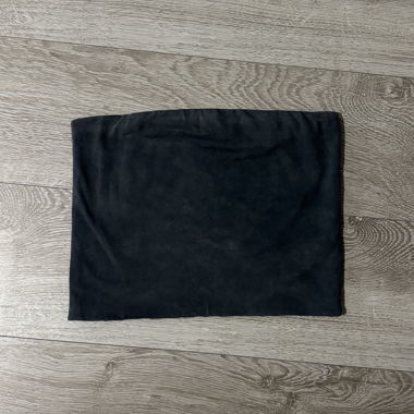 Graues Basic-Tube-Top