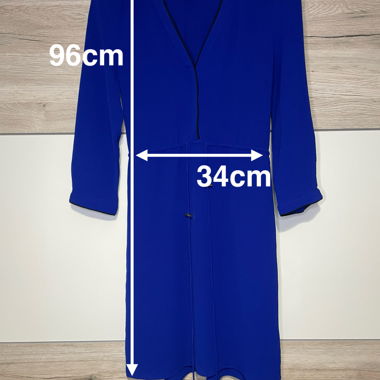 Robe légère bleue - élégante et fluide