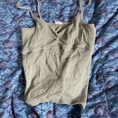 Green Cami Top