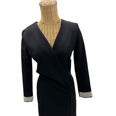 Kleid mit V Ausschnitt