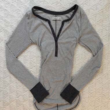 Top a righe vintage Abercrombie & Fitch