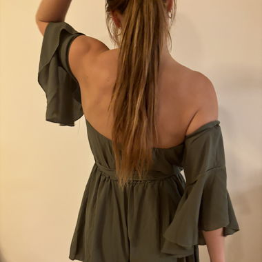 Kleid mit innen-Shorts