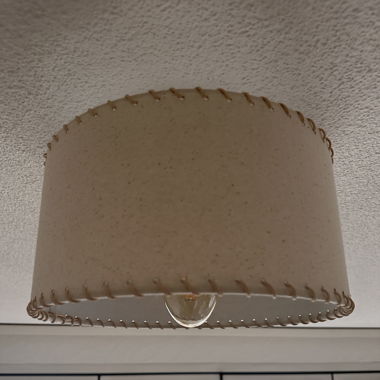 Linen Ceiling Lamp