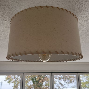 Linen Ceiling Lamp