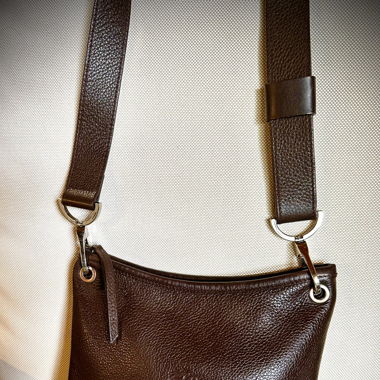 Sac bandoulière Longchamp marron