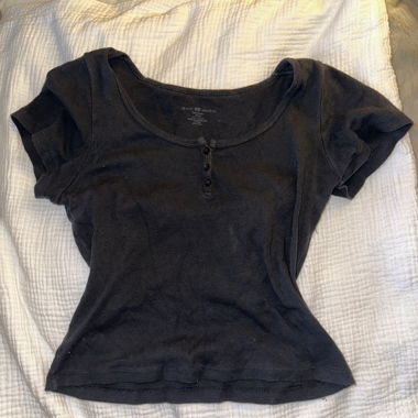 Dark Grey Top
