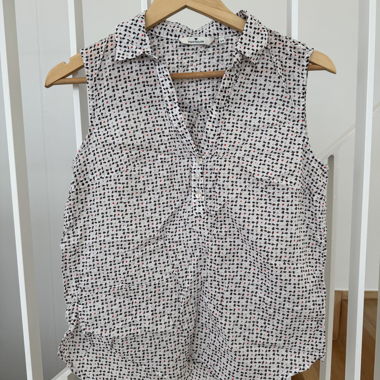 Bluse ärmellos 