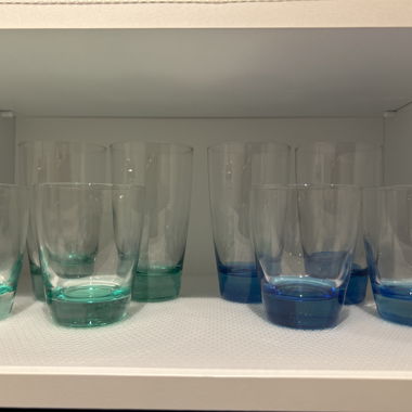 Set de verres colorés