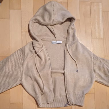 Comfy cozy beige jacket