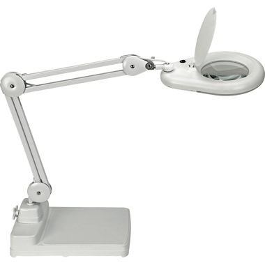 Lampe professionnelle/atelier avec loupe articulée