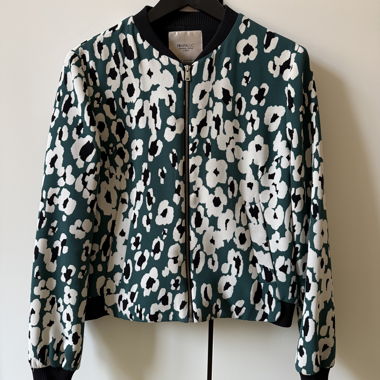 Veste bomber léopard Zara