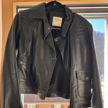 Lederjacke 