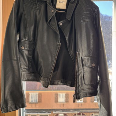 Lederjacke 