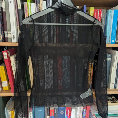 Guaja Studio Mesh Long-Sleeve Top black