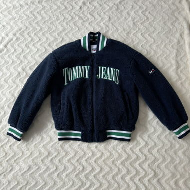 Tommy Jeans Tjw Sherpa Letterman Jacket