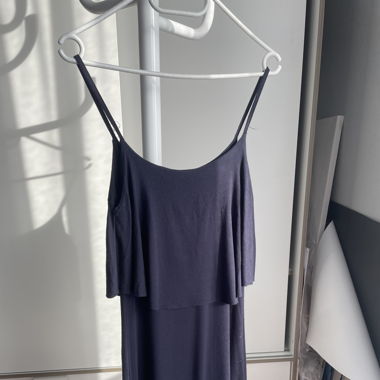 Dark blue sommer dress