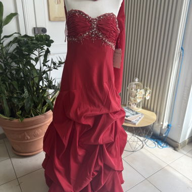Robe de soirée rouge Manon